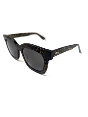 DIFF Eyewear Women’s Dark Tortoise Brown Sunglasses Oversized Size: 55-20-145
